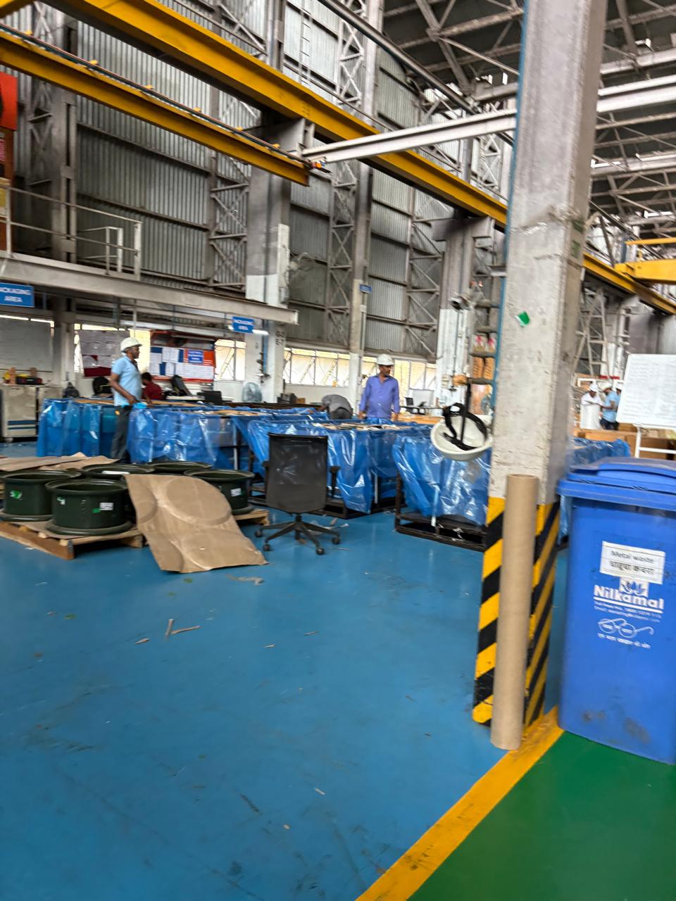 Warehouse Workers in Facility